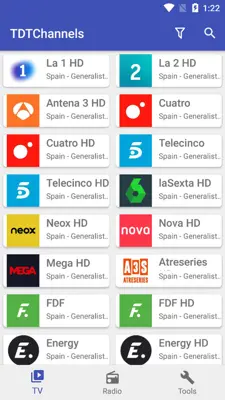 TDTChannels Player android App screenshot 4